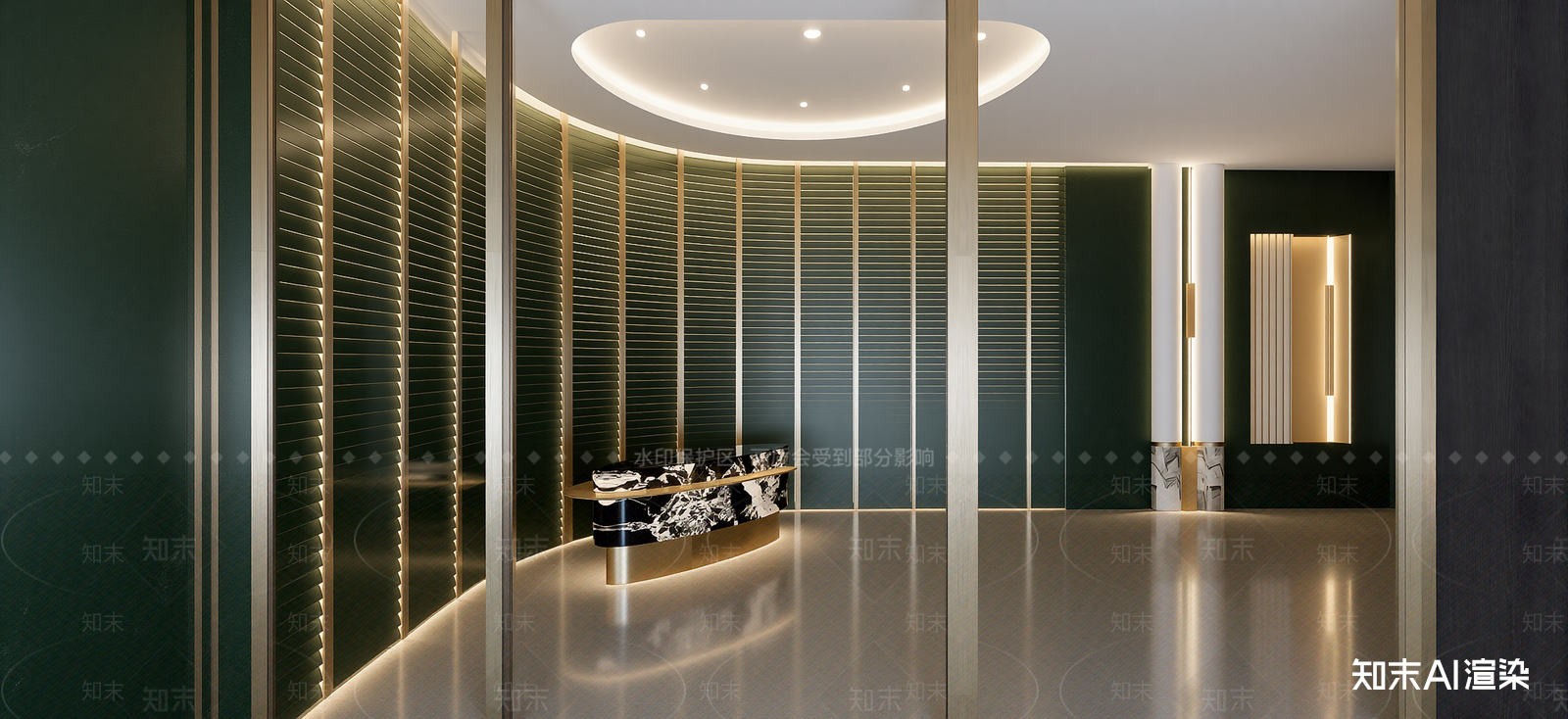 现代酒店入口SU模型下载【ID:1222282015】