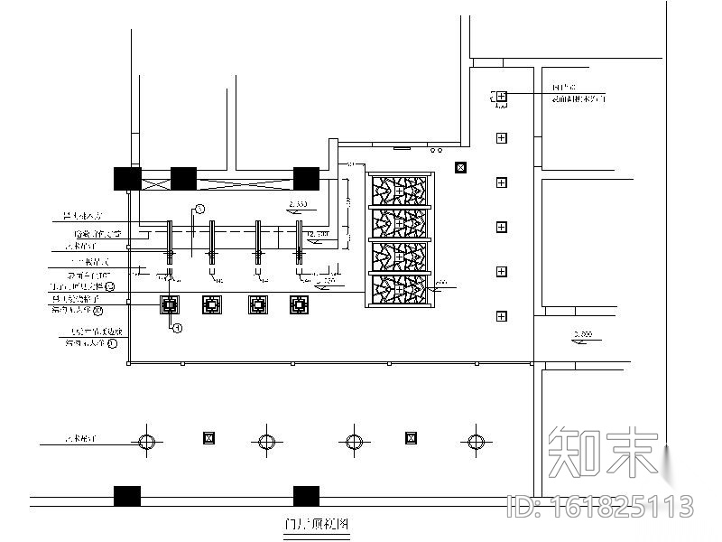 中式风KTV包间室内装修图cad施工图下载【ID:161825113】