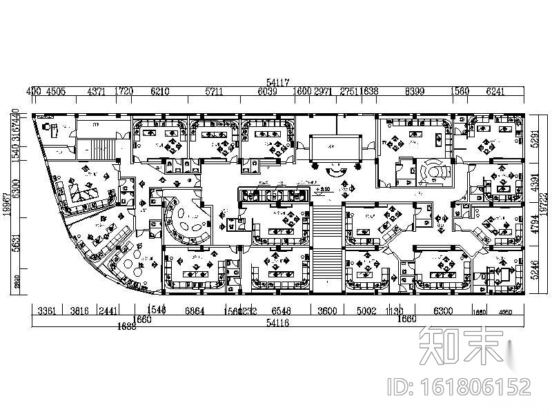 [江西]某现代KTV空间装修图cad施工图下载【ID:161806152】