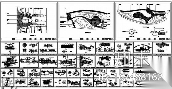 某景观规划设计初设图纸施工图下载【ID:167488162】