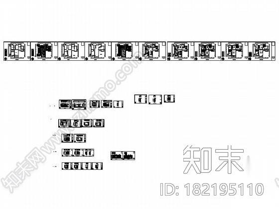 [湖南]精装地中海风格三室两厅装修图cad施工图下载【ID:182195110】