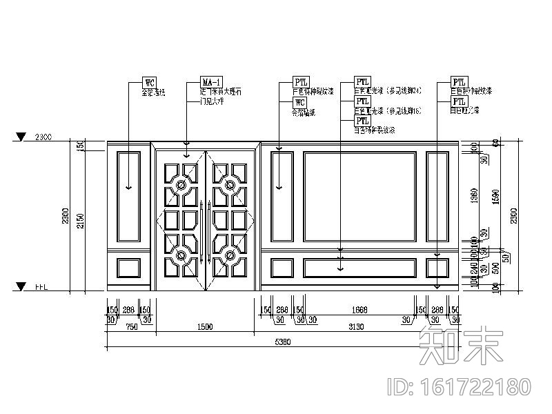 全套国际会议展览中心大厦设计施工图cad施工图下载【ID:161722180】