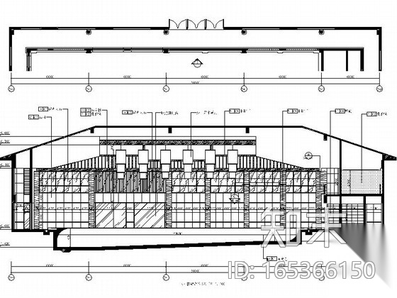 [青岛]恬静禅意度假酒店游泳池装修施工图（含效果）cad施工图下载【ID:165366150】