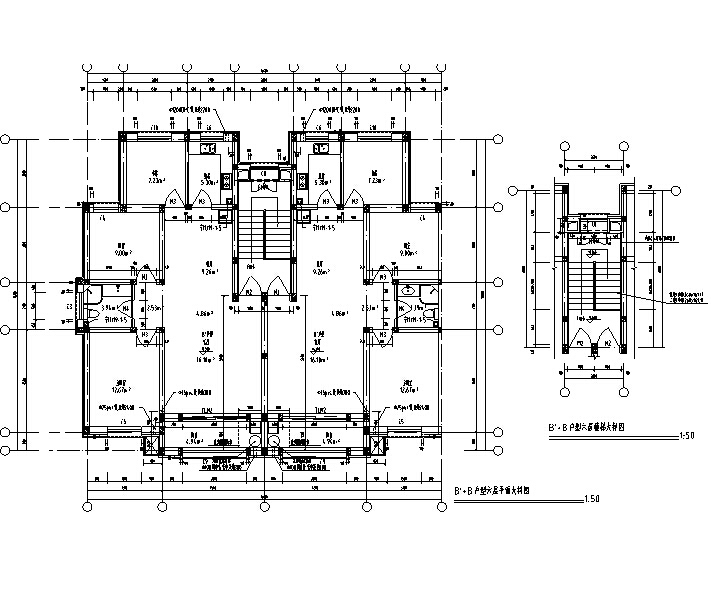 [宁夏]多层框架剪力墙结构住宅及建筑施工图（含全专业...cad施工图下载【ID:149777151】