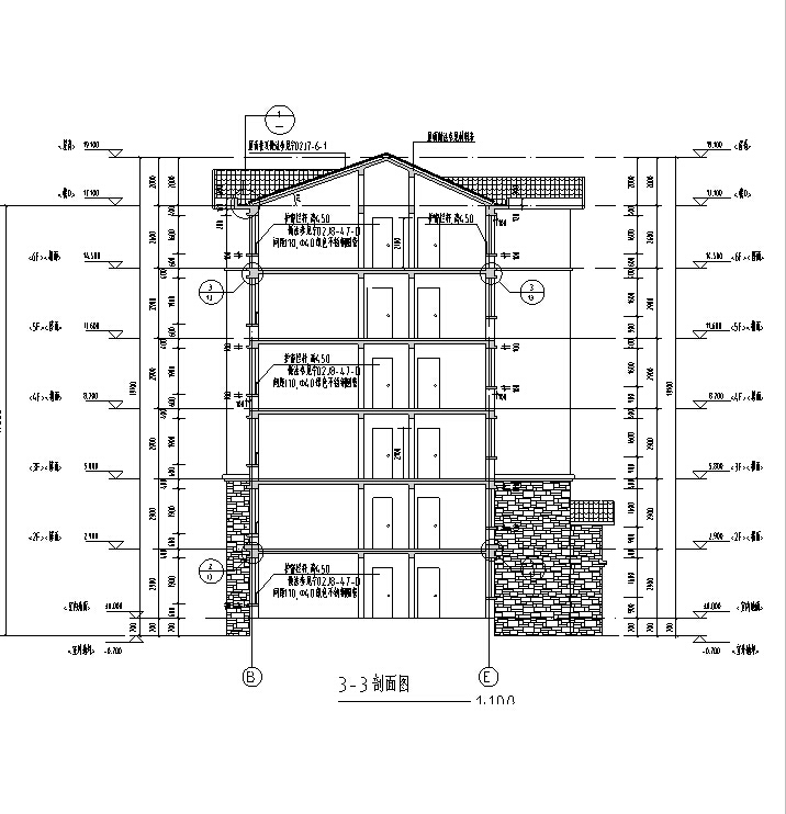 [宁夏]多层框架剪力墙结构住宅及建筑施工图（含全专业...cad施工图下载【ID:149777151】