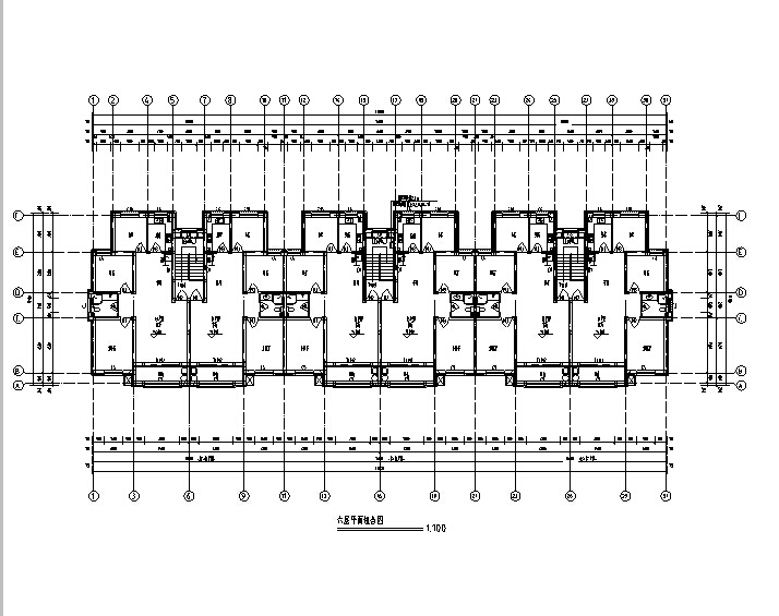 [宁夏]多层框架剪力墙结构住宅及建筑施工图（含全专业...cad施工图下载【ID:149777151】