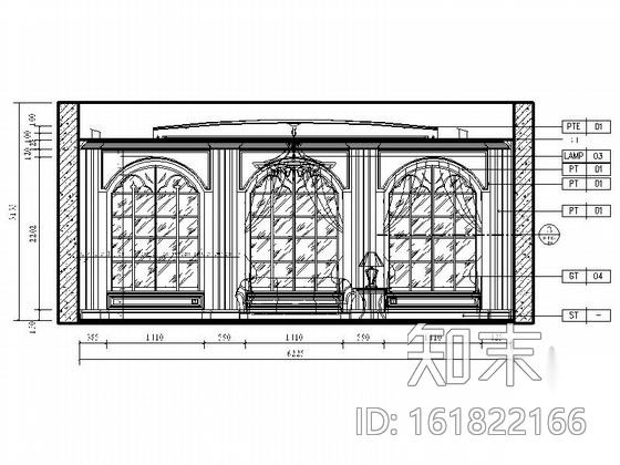 [上海]中国高端白酒高档现代主题会所CAD装修施工图cad施工图下载【ID:161822166】