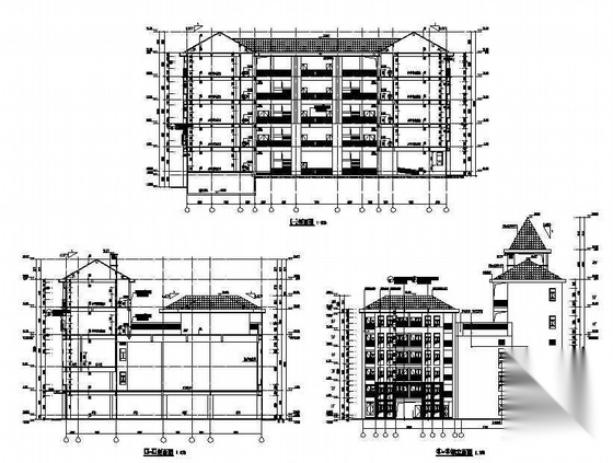 [深圳市南山区]某学校迁建教学楼建筑结构水电施工图（带...cad施工图下载【ID:166710110】