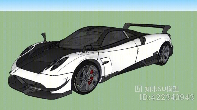 帕加尼huayra壁纸2016年SU模型下载【ID:422340943】