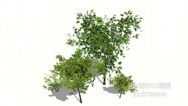 树SU模型下载【ID:27792916】