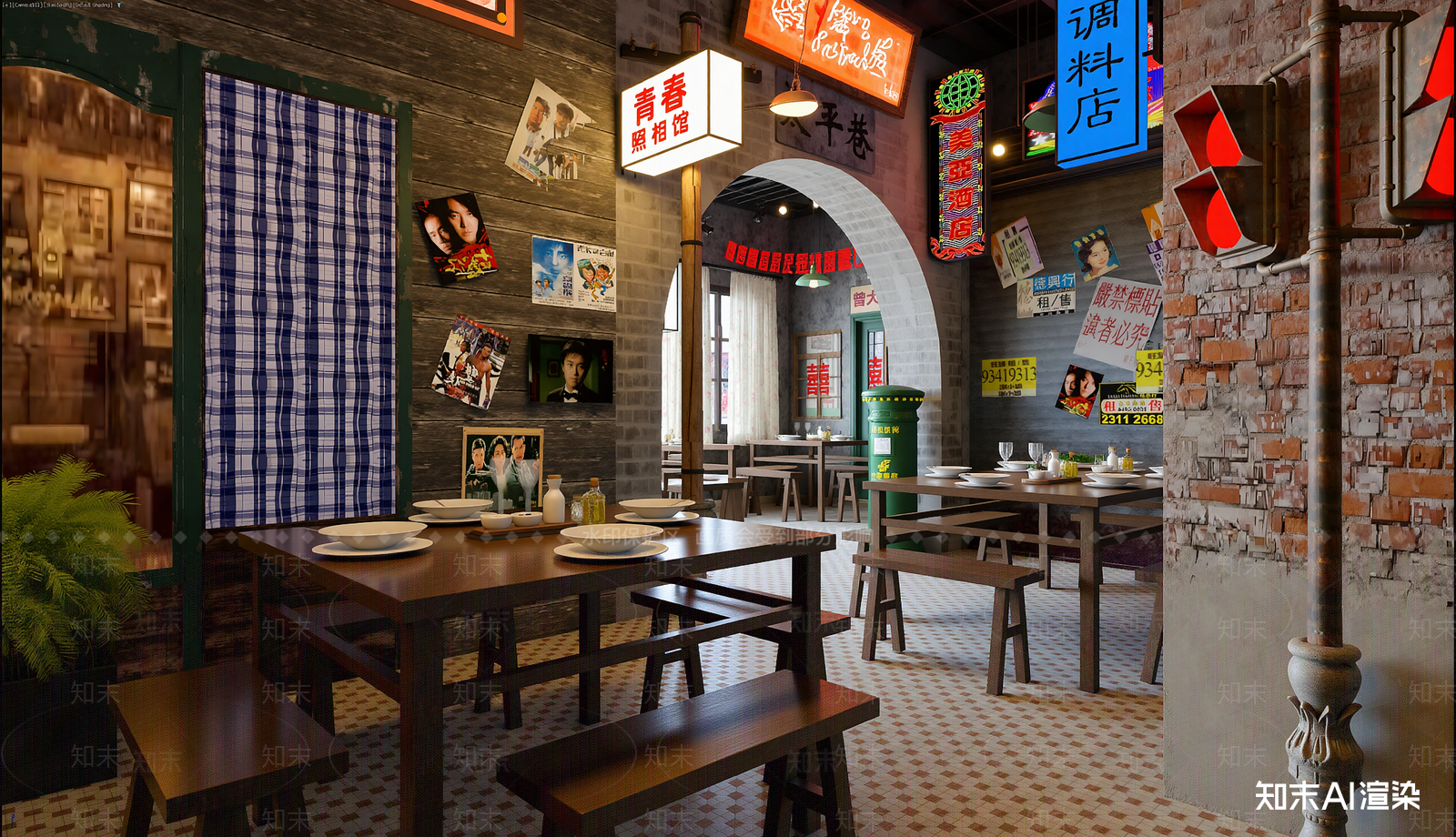 其它中餐厅3D模型下载【ID:1221490091】