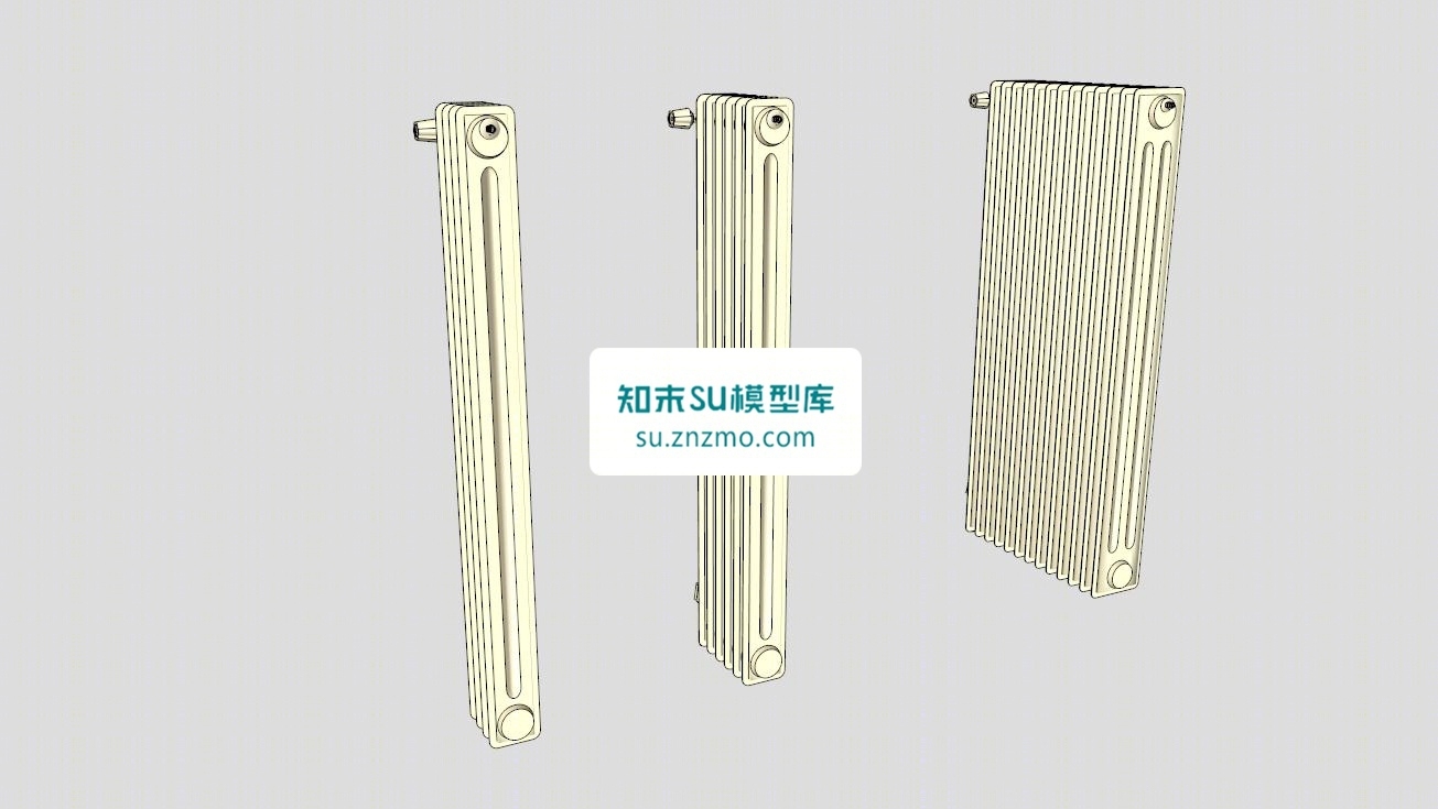 钢制电器暖气片SU模型下载【ID:148500172】