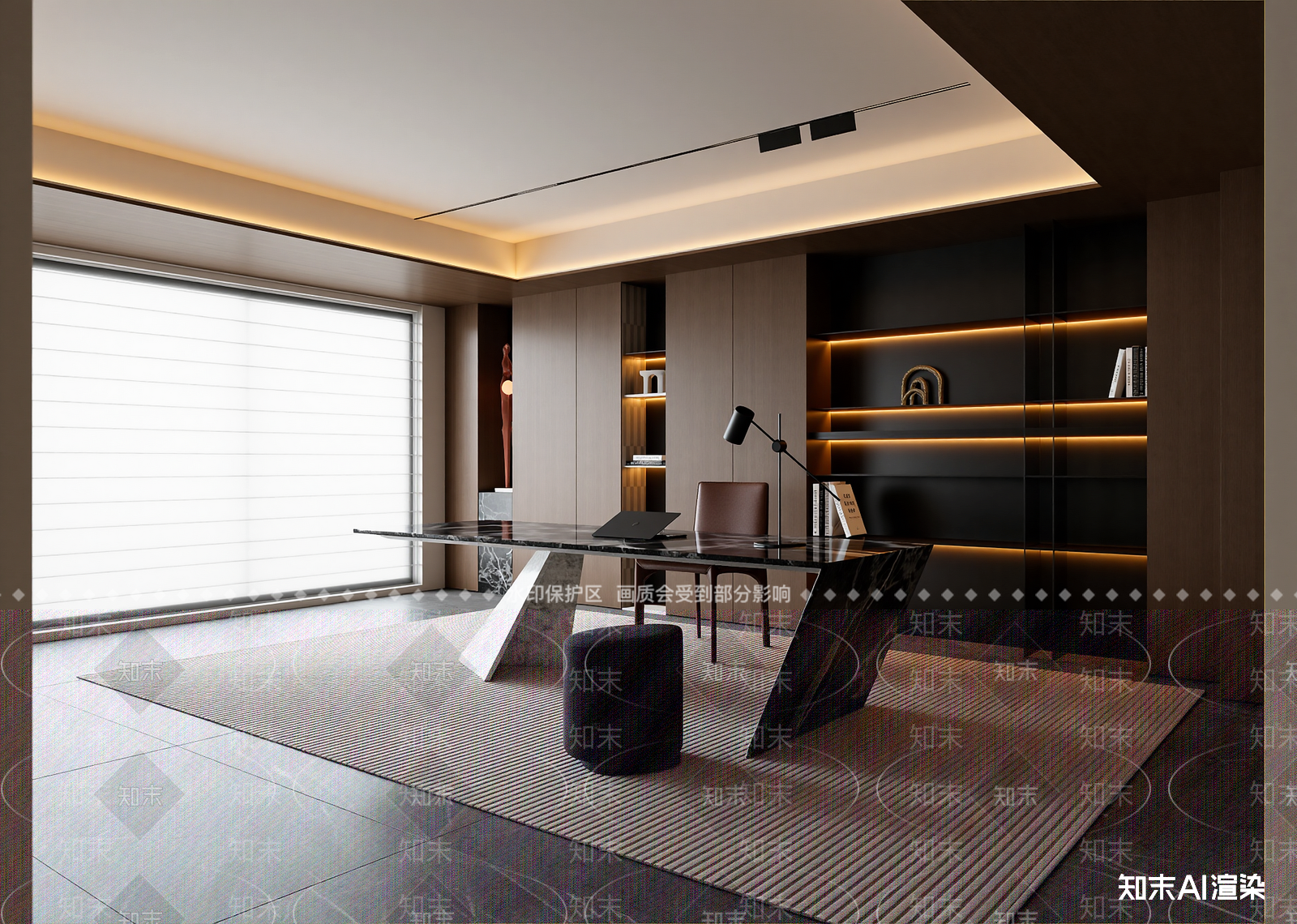 现代办公室3D模型下载【ID:1214791893】