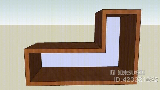 货架-俄罗斯方块SU模型下载【ID:423221582】