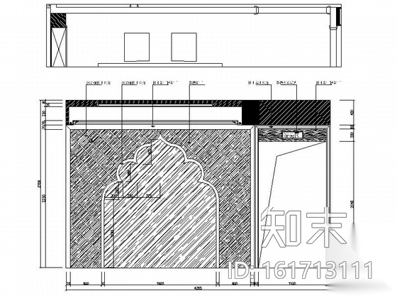 [广州]欧陆风格奢华美容美发店室内装修施工图（含效果图...cad施工图下载【ID:161713111】