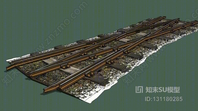 “生态铁路…N/仪表……交叉…老蒸汽天SU模型下载【ID:131180285】