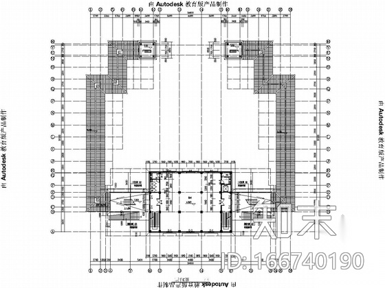 三层公园cad施工图下载【ID:166740190】