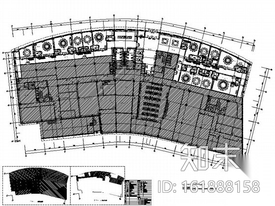 [吉林]城市广场高端星级商务酒店装修图（含效果）施工图下载【ID:161888158】