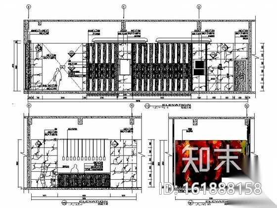 [吉林]城市广场高端星级商务酒店装修图（含效果）施工图下载【ID:161888158】