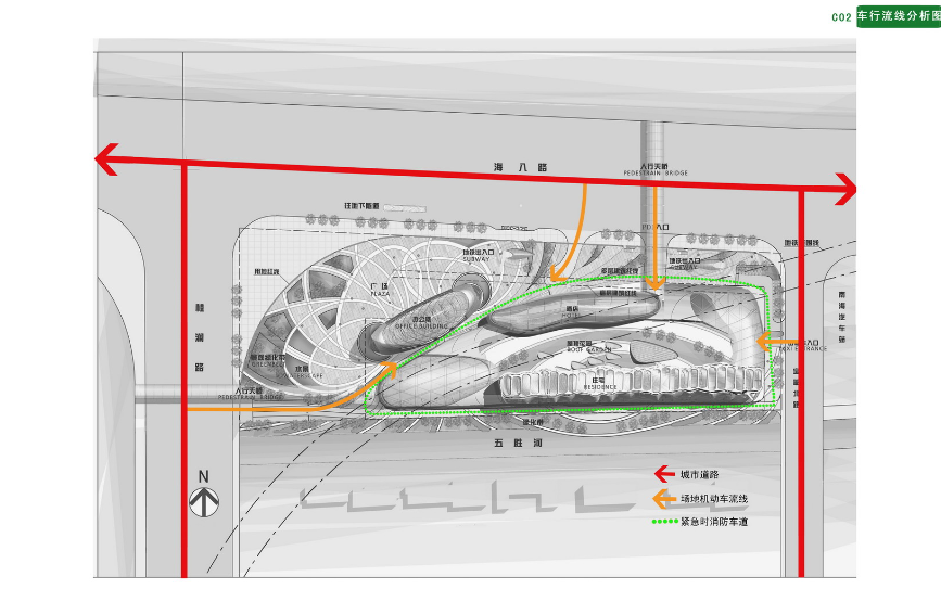 [广东]广佛地铁A3地块大型商住综合体规划设计方案文本施工图下载【ID:165940129】