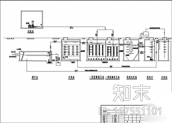 某小区水处理站工程施工图(全套)cad施工图下载【ID:167551101】