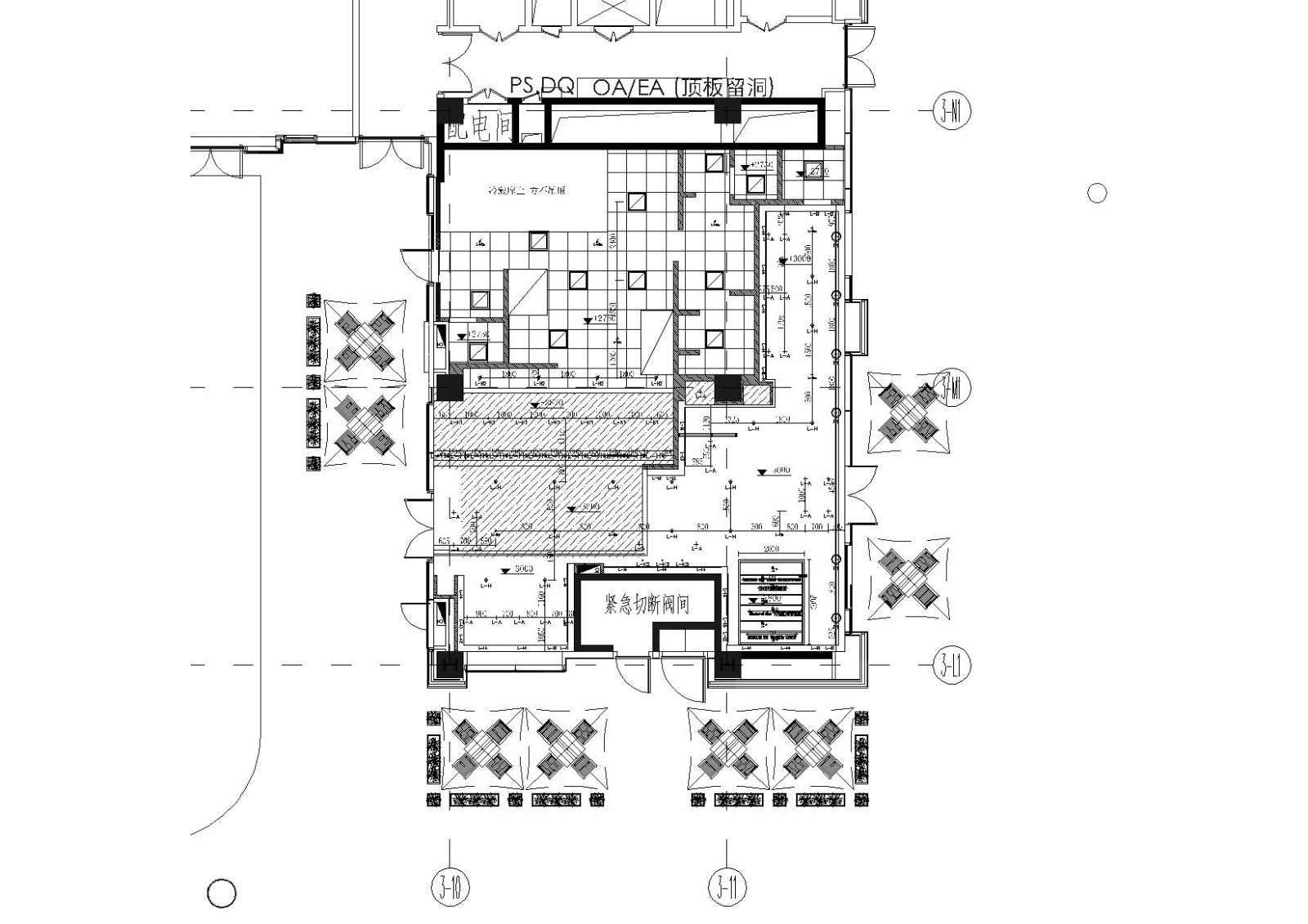 [上海]汉堡王中庚漫游城店施工图+效果图施工图下载【ID:160424195】