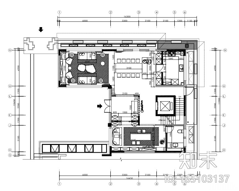 北京鲁能集团优山美地三居室样板别墅施工图+设计方案...cad施工图下载【ID:165103137】