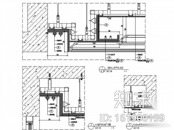 [北京]某三居室样板房室内装修图施工图下载【ID:161900159】