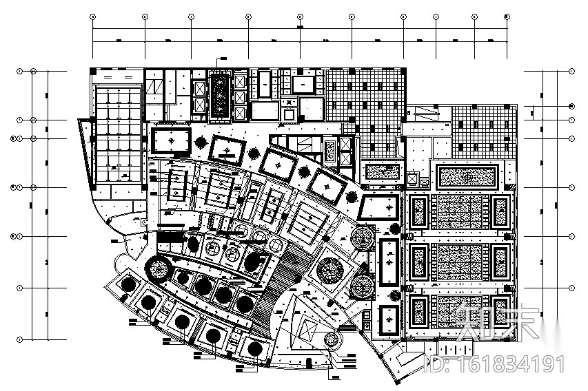 [四川]成都万达索非特酒店设计施工图+效果图cad施工图下载【ID:161834191】