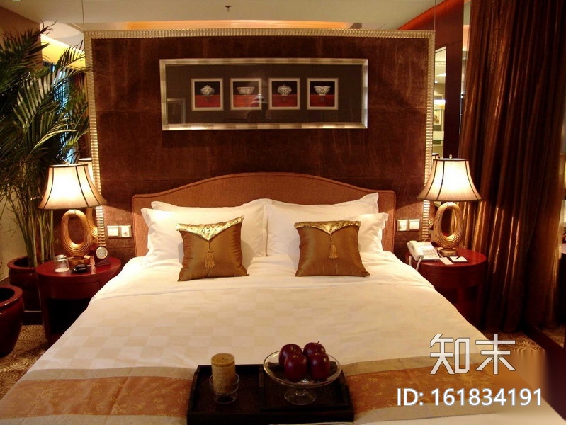 [四川]成都万达索非特酒店设计施工图+效果图cad施工图下载【ID:161834191】