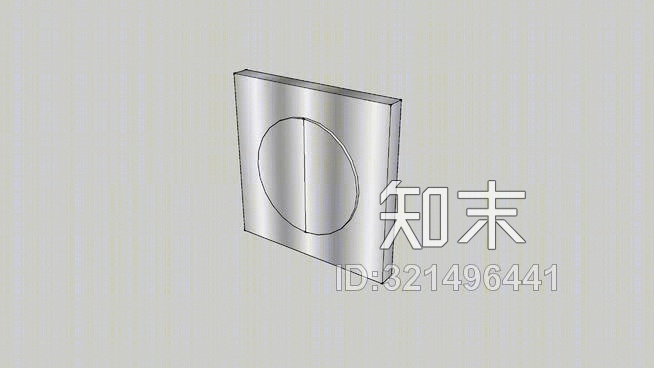 厕所按钮SU模型下载【ID:321496441】