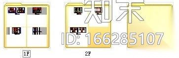 [苏州]水岸社区典雅新中式三层别墅装修施工图施工图下载【ID:166285107】