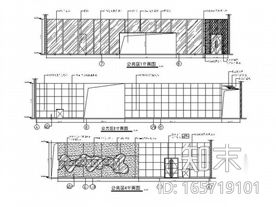 [上海]时尚潮流现代电影城室内装修施工图（含效果图）cad施工图下载【ID:165719101】