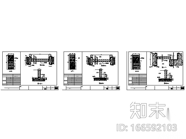 别墅房门施工图下载【ID:166592103】