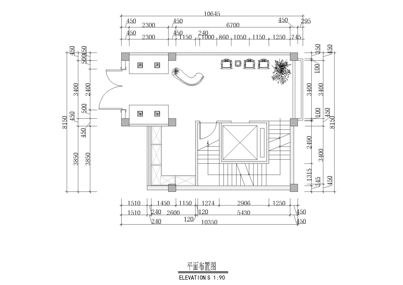 [成都]符妈真味轩火锅店CAD+3D模型+效果图cad施工图下载【ID:160425184】