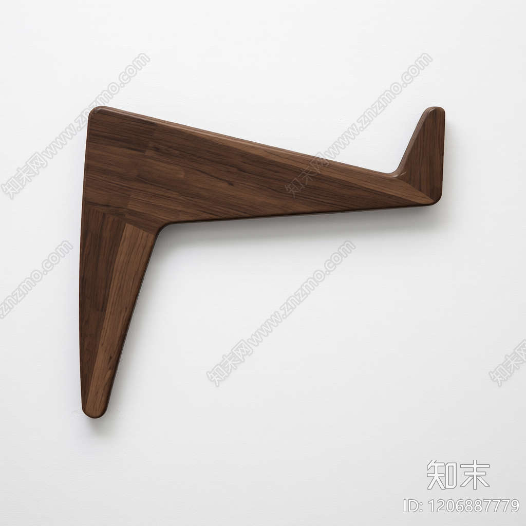 木质造型支架3D模型下载【ID:1206887779】