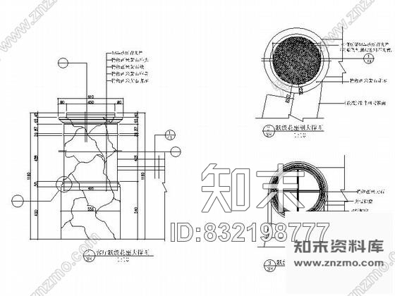 图块/节点客厅跃级花座详图cad施工图下载【ID:832198777】