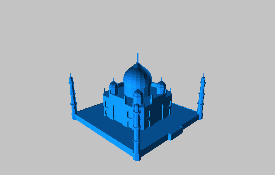泰姬陵3d打印模型下载【ID:178595188】