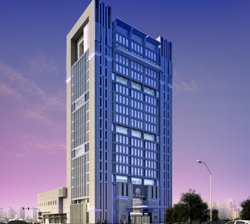 [江苏]宿迁信用联社办公建筑设计方案（CAD+SU+文本）cad施工图下载【ID:151394148】