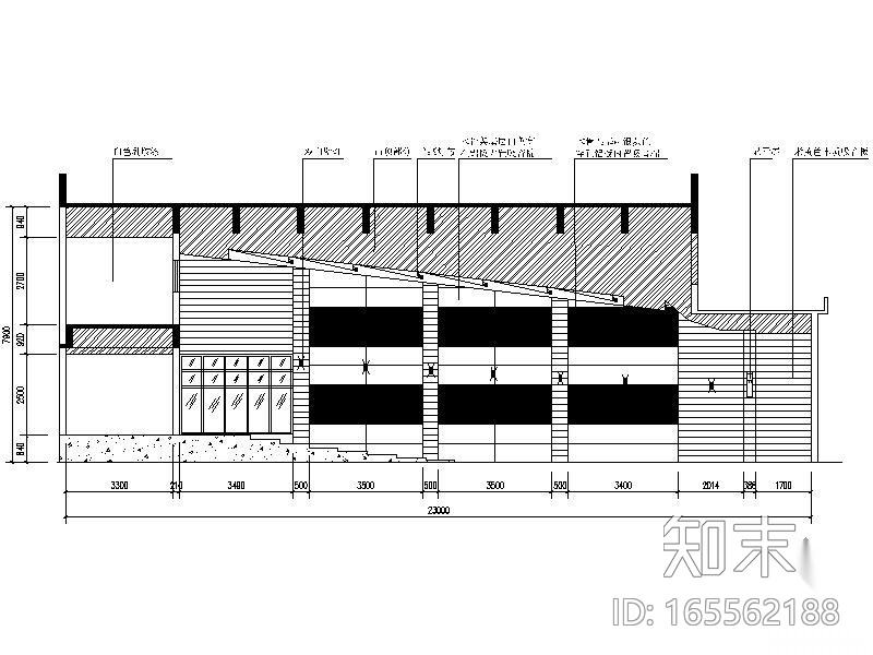 [盐城]某中学综合办公楼装修图（含效果）cad施工图下载【ID:165562188】