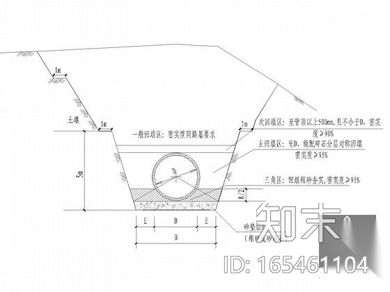 [重庆]1.2公里道路排水施工全套图纸cad施工图下载【ID:165461104】