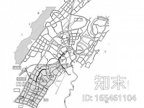 [重庆]1.2公里道路排水施工全套图纸cad施工图下载【ID:165461104】