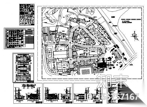 广州市花都区某欧式教堂建筑施工图cad施工图下载【ID:165757167】