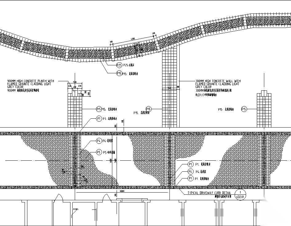 [浙江]水印康庭居住区景观施工图设计（包含CAD+50个文件...施工图下载【ID:161070114】