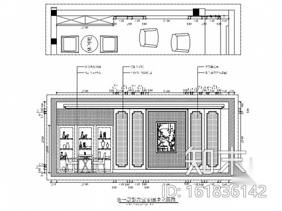 [江苏]淮安现代简约风格别墅住宅装修CAD施工图（含效果...cad施工图下载【ID:161836142】