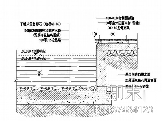 校园教学楼附属绿地景观工程施工图cad施工图下载【ID:167484123】