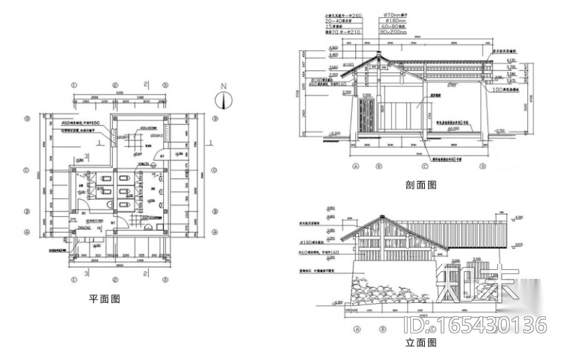 [广西]德保北回归线国家公园那温人家生态旅游项目规划cad施工图下载【ID:165430136】