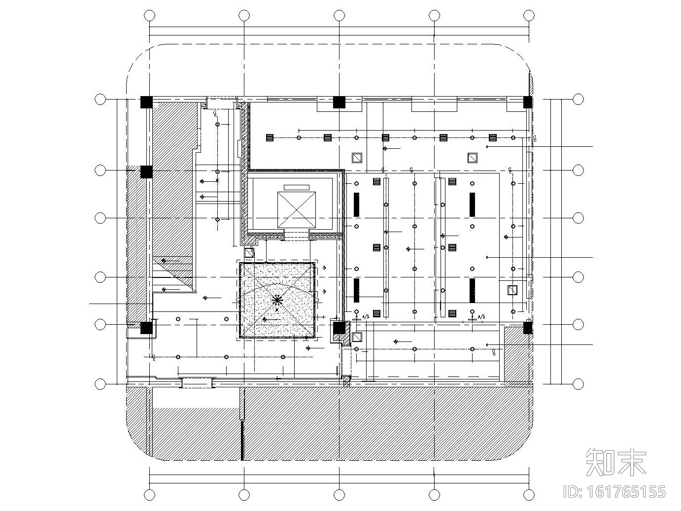 [苏州]新中式风格多层酒楼内部施工图cad施工图下载【ID:161765155】