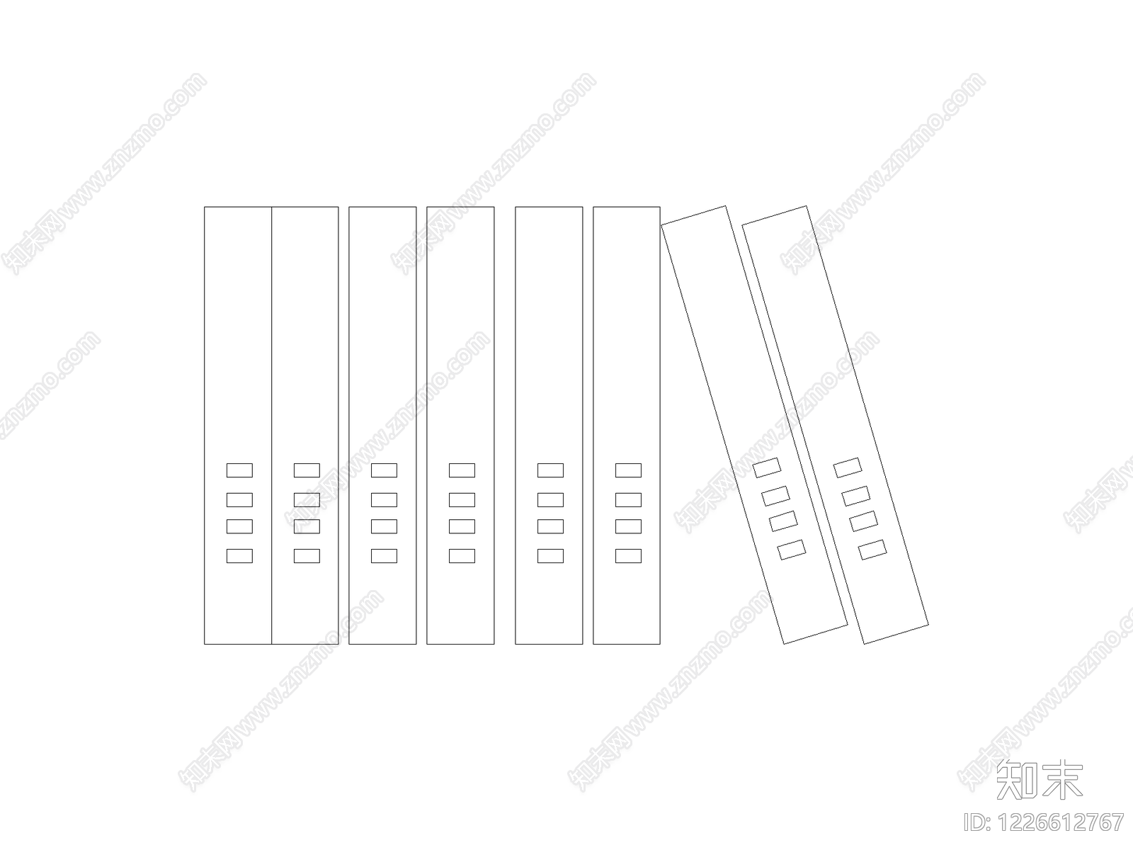开关插座cad施工图下载【ID:1226612767】