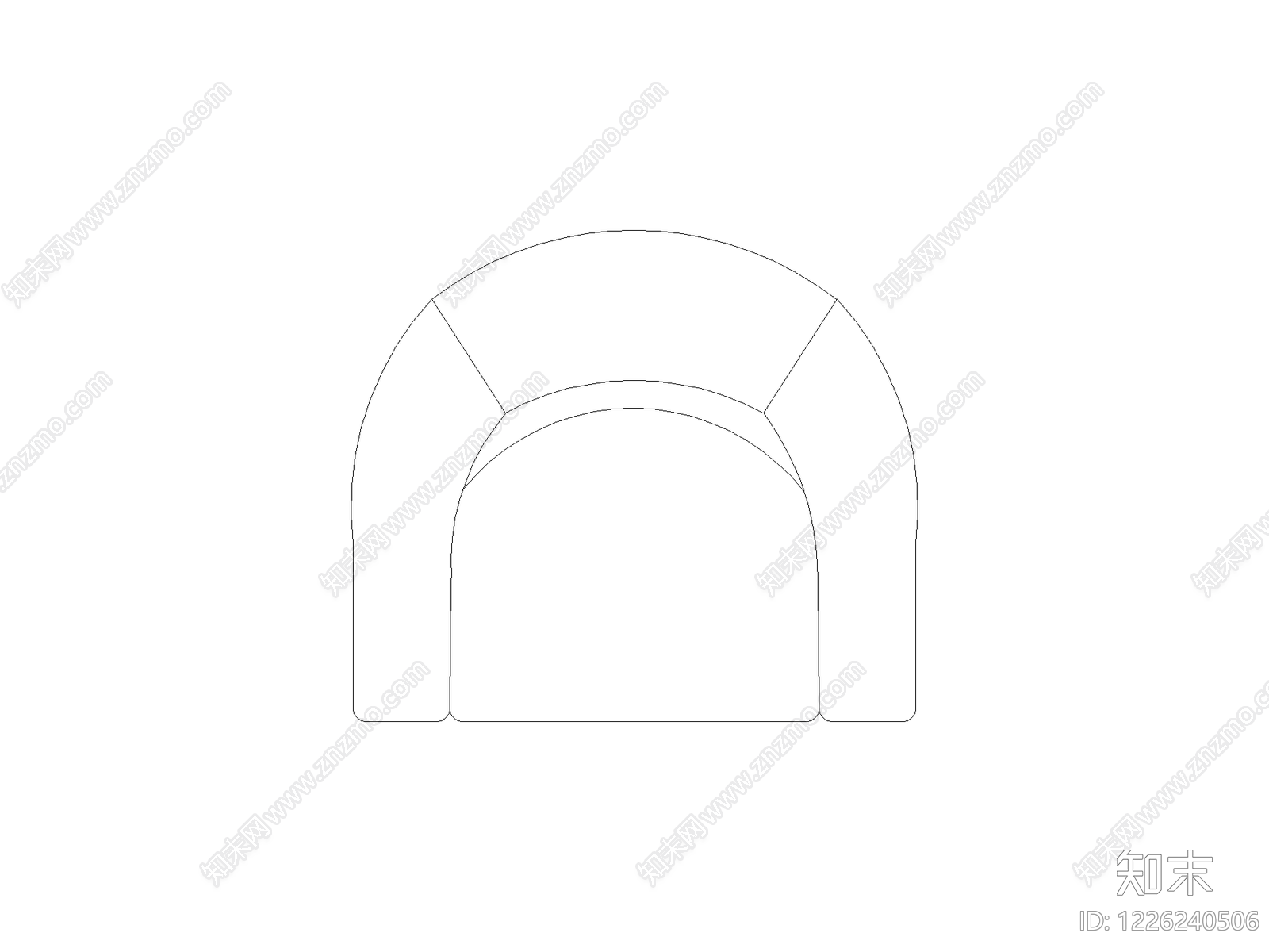 门cad施工图下载【ID:1226240506】